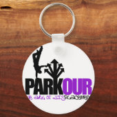 Parkour Schlüsselanhänger (Vorderseite)
