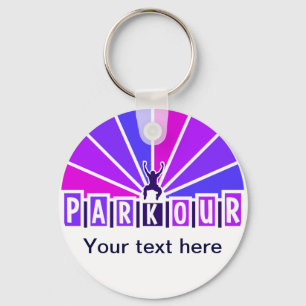 PARKOUR-Schlüsselkette Schlüsselanhänger