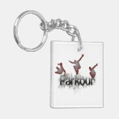 Parkour Schlüsselring (Vorderseite links)