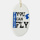 Parkour - Sie können fliegen Keramikornament (Rechts)