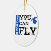 Parkour - Sie können fliegen Keramikornament (Links)