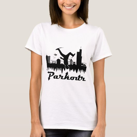 Parkour Stadt T-Shirt (Vorderseite)