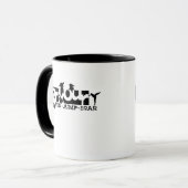 Parkour Tasse (Vorderseite Links)