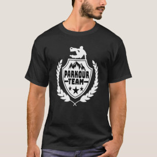 Parkour Team für Gratis-Running Freerunner Parkour T-Shirt