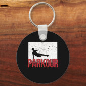 Parkour Training Schlüsselanhänger (Vorderseite)