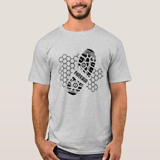 Parkour-Trainingsstrecke T-Shirt (Vorderseite)