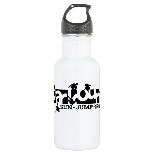 Parkour Trinkflasche (Vorderseite)