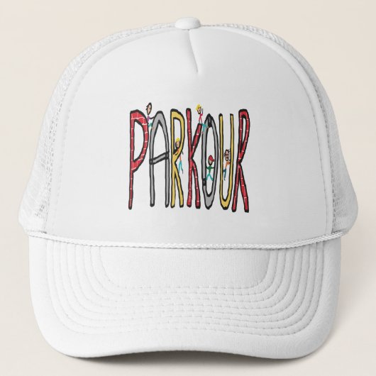 Parkour Truckerkappe (Vorderseite)