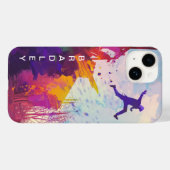 Parkour Urban Free Running Freestyling Moderne Kun Case-Mate iPhone Hülle (Rückseite (Horizontal))