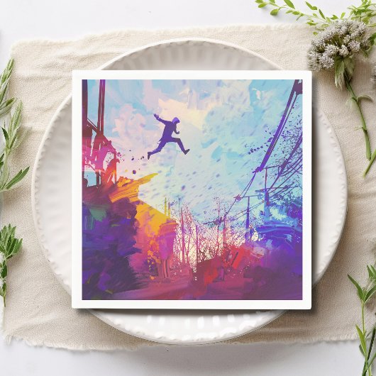 Parkour Urban Free Running Serviette