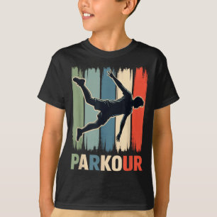 Parkour, Urbaner Turner, Traceur, Läufer T-Shirt