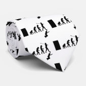 Parkourist Krawatte (Gerollt)