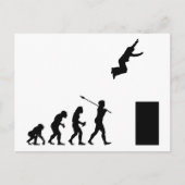 Parkourist Postkarte (Vorderseite)