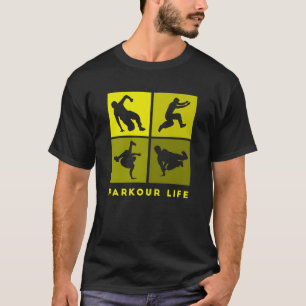 ParkourLife laufender Kletterer Freerunner Sport f T-Shirt