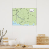 Parkplakat (Farbe) Poster (Küche)