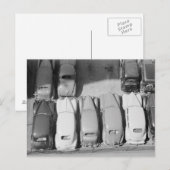 Parkplatz, 1940 postkarte (Vorne/Hinten)