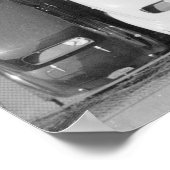 Parkplatz, 1940. Vintages Foto Poster (Ecke)