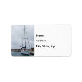 Parkplatz Adressaufkleber (Vorne)