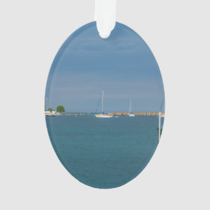 Parkplatz am Hafen von Mackinac Ornament