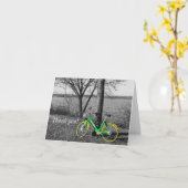 Parkplatz am White Rock Wählen Sie Dankeschön Kart Karte (Gelbe Blume)