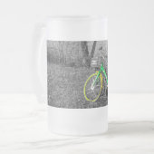 Parkplatz am White Rock Wählen Sie eine Mattierte  Mattglas Bierglas (Vorderseite Links)