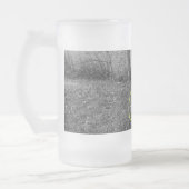 Parkplatz am White Rock Wählen Sie eine Mattierte  Mattglas Bierglas (Links)