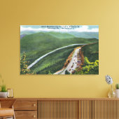 Parkplatz, Gedenkstätte, Esther Mt Leinwanddruck (Insitu (Wohnzimmer))