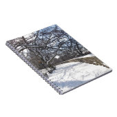 PARKPLATZ IM WINTER NOTIZBLOCK (Rechte Seite)