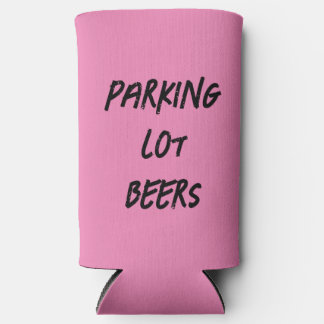 Parkplatz Lot Beers Trinken Cooler Selters Dosenkühler