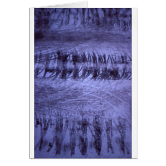 Parkplatz-Muster nach Schnee