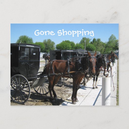 Parkplatz Postkarte (Vorderseite)