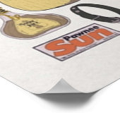 Parkplätze für Gelenke und Sammelobjekte Poster (Ecke)