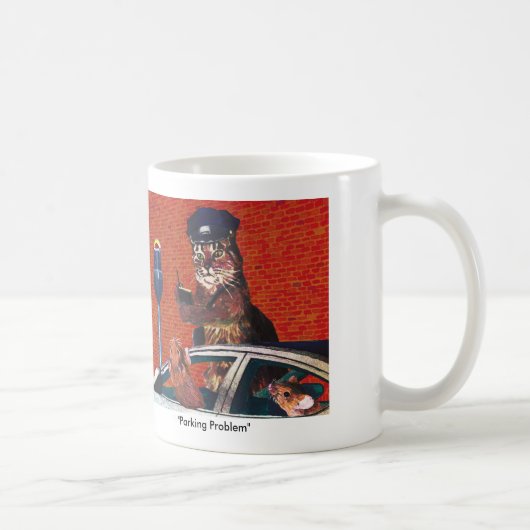 Parkproblem-Tasse Kaffeetasse (Rechts)