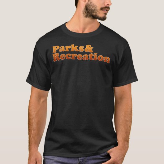 Parks and Rec Retro Logo Classic T-Shirt (Vorderseite)
