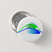 Parks Bros Logo mit Wort-Knopf Button (Vorne & Hinten)