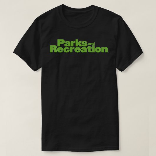 Parks & Erholungsparks und Rec-Logo T-Shirt (Design vorne)