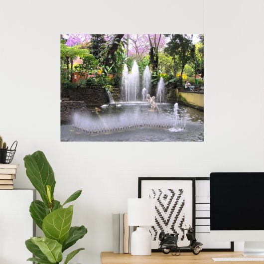 Parks in Portugal Poster (Heimbüro)