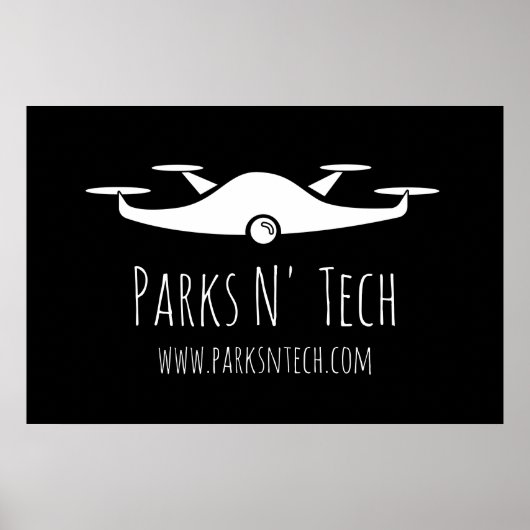 Parks N' Tech Quadcopter Poster (Vorne)