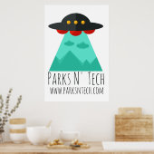 Parks N' Tech UFO 2 Poster (Küche)