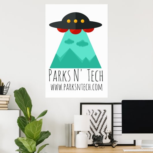 Parks N' Tech UFO 2 Poster (Heimbüro)