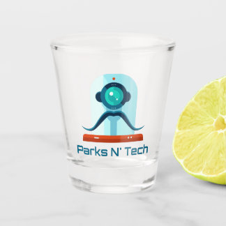 Parks N Technologie-Klugheits-Roboter Schnapsglas