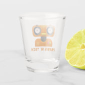 Parks N Technologie-Roboter 2 Schnapsglas (Rückseite)