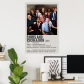 Parks und Erholung Minimalistisch Poster (Heimbüro)