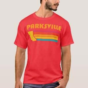 Parksville British Columbia Kanada Vintag Distres T-Shirt