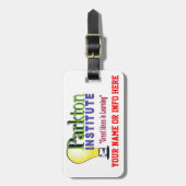 PARKTONINSTITUT GEPÄCKANHÄNGER (Vorderseite vertikal)