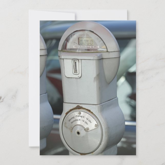 Parkuhr (Vorderseite)