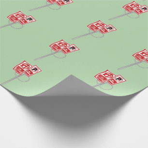Parkverbot-Anarchie-Schild Geschenkpapier