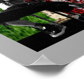 Parkverbot auf Dance Floor Poster (Ecke)