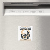 Parkvollstrecker Funny Grillen Koch oder Gril Magnet (In Situ (Geschirrspüler))