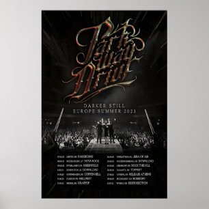 Parkway Drive Darker Still023 Tour REPRODUKTION Poster